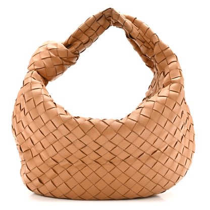 Bottega Veneta Nappa Intrecciato Teen Jodie Hobo Caramel 1 of 14