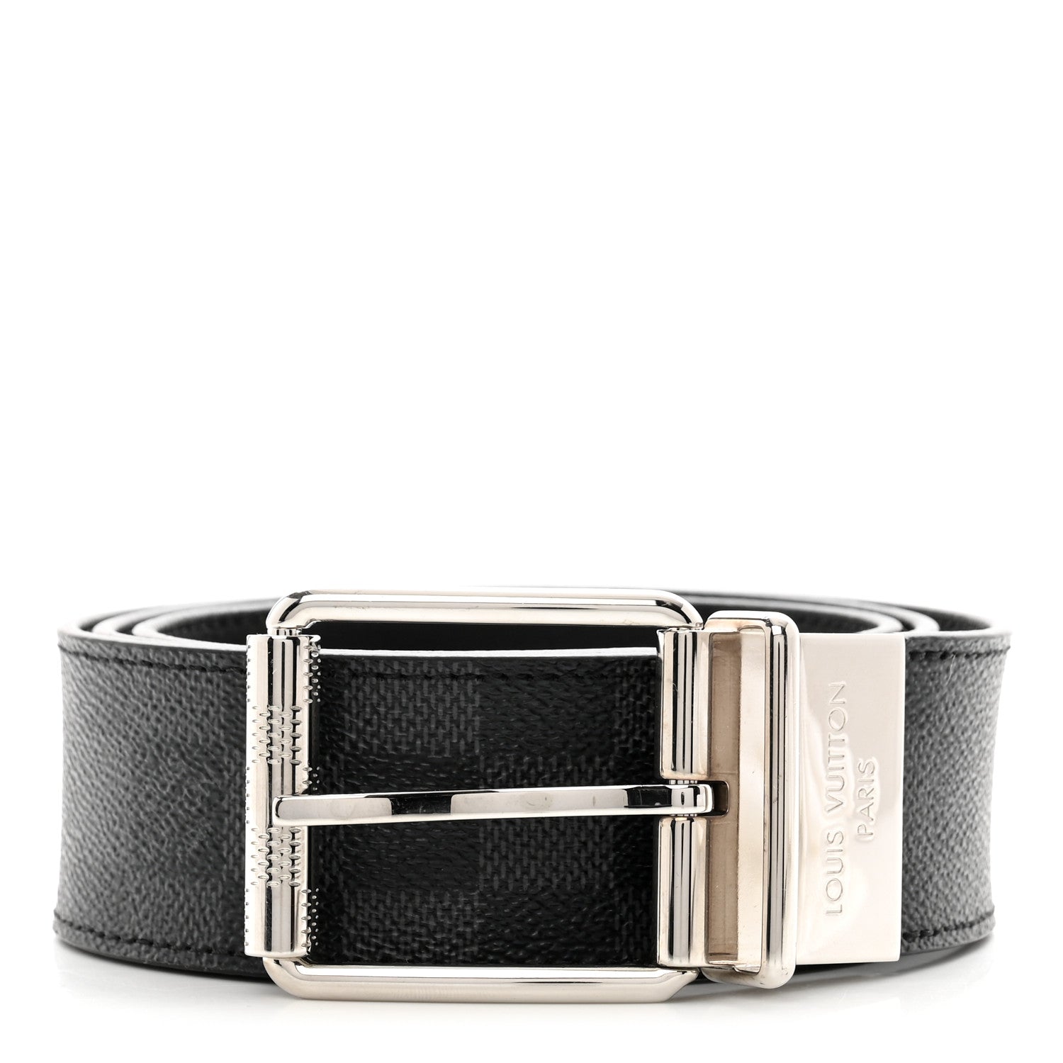 Louis Vuitton Damier Graphite Belt 90 36 1 of 5