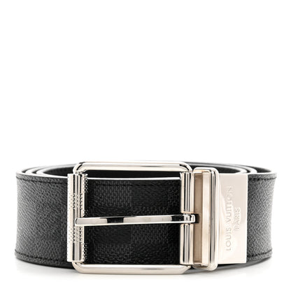 Louis Vuitton Damier Graphite Belt 90 36 1 of 5