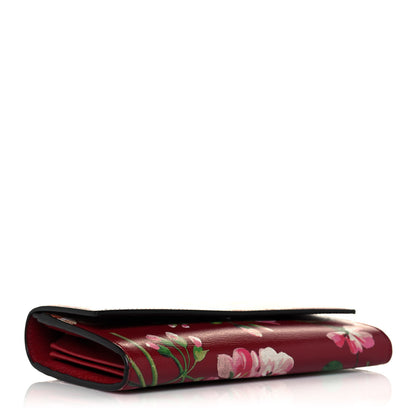 Gucci Calfskin Blooms Print Continental Wallet Romantic Cherry Multicolor 3 of 10