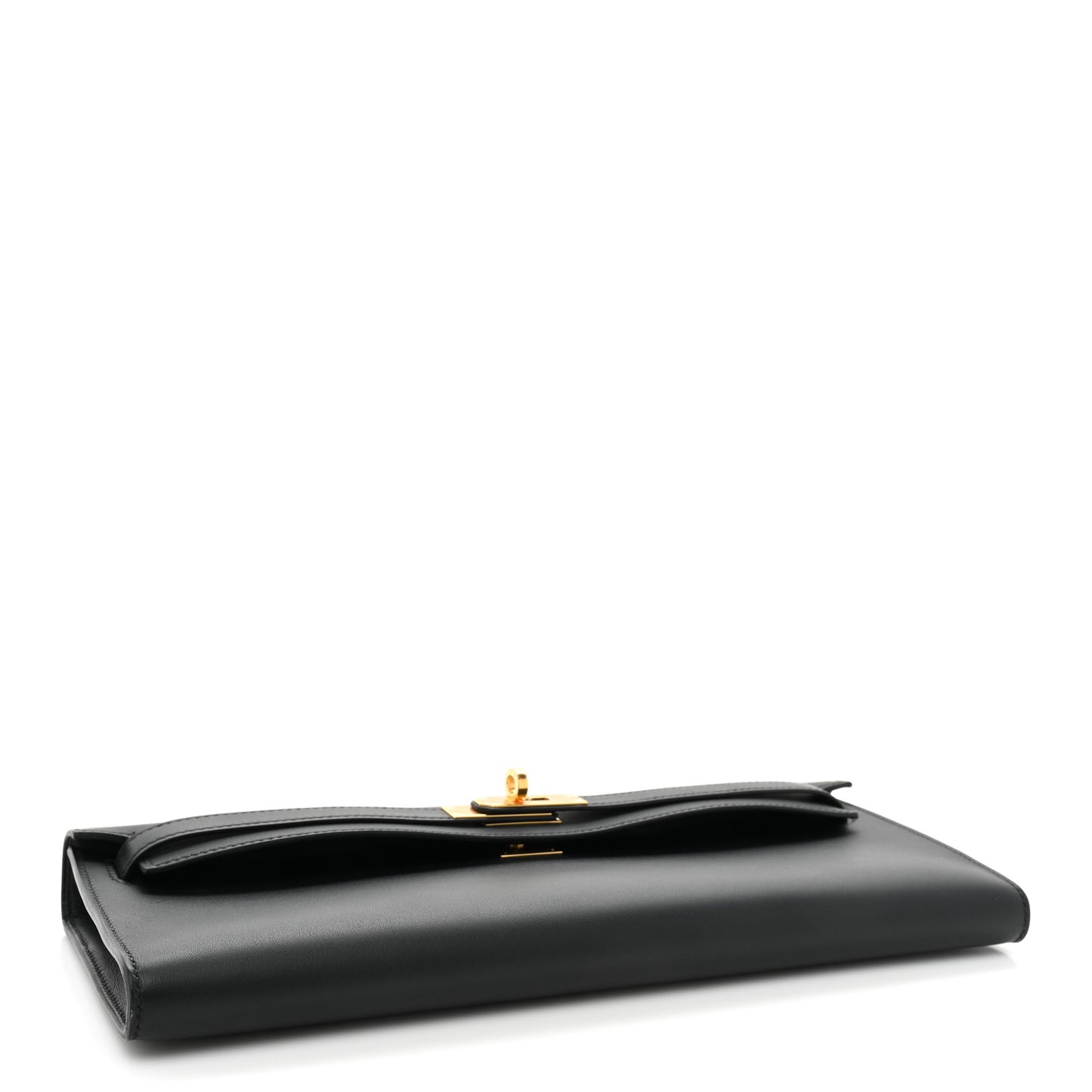 Swift Kelly Cut Clutch Pochette Black