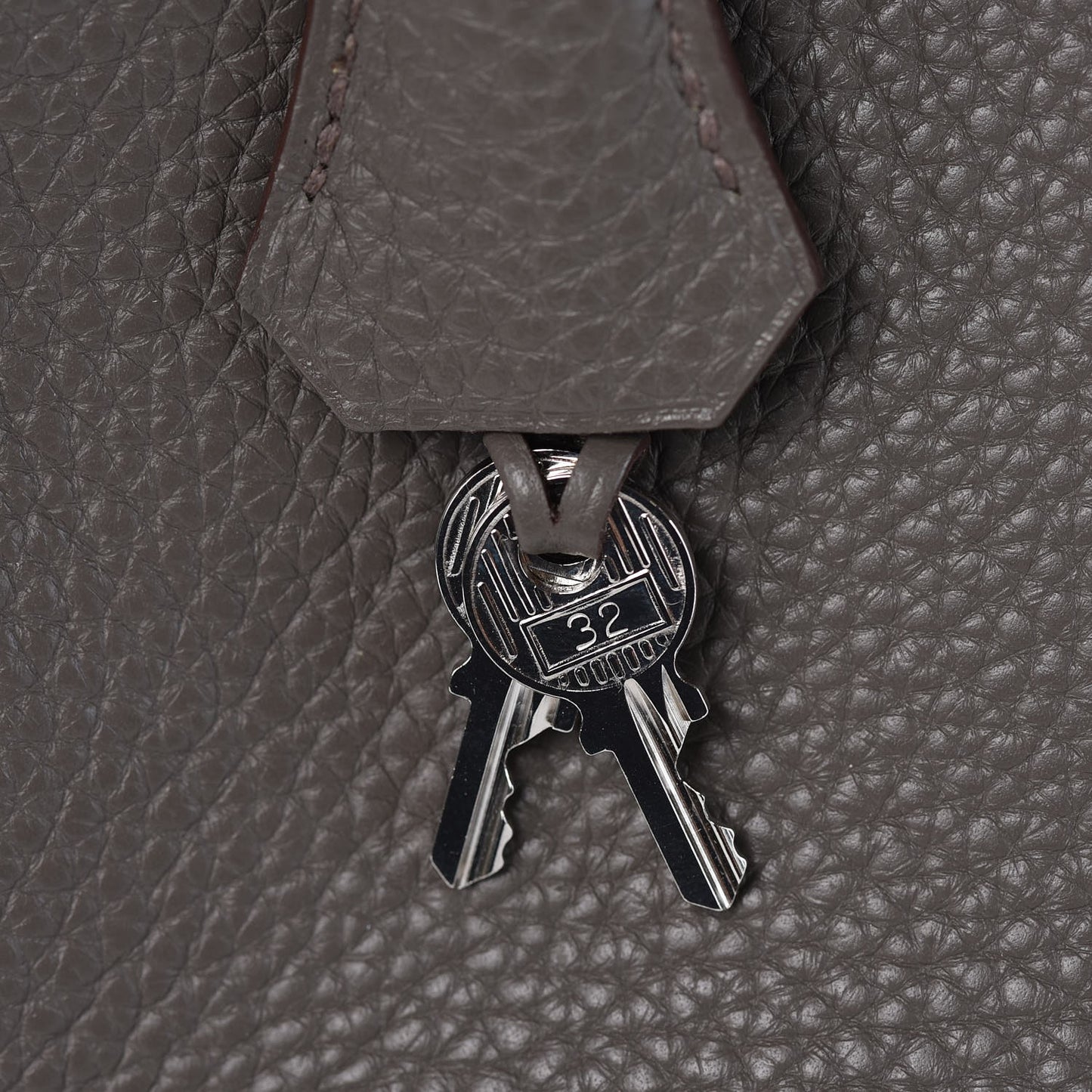 Taurillon Clemence Birkin 30 Etain