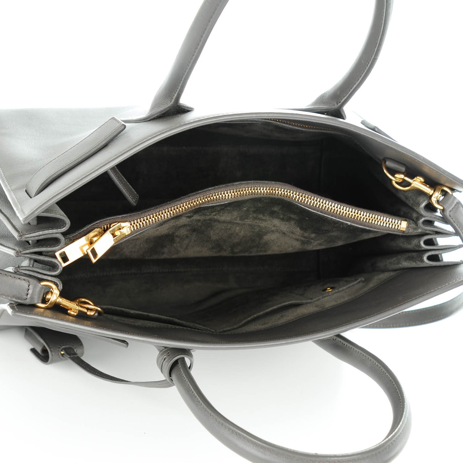 Saint Laurent Calfskin Small Sac De Jour Fog 5 of 7