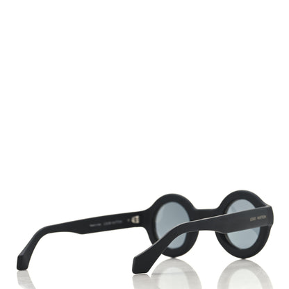 Louis Vuitton Rubber Super Vision Round Sunglasses Z2386U Black 4 of 6