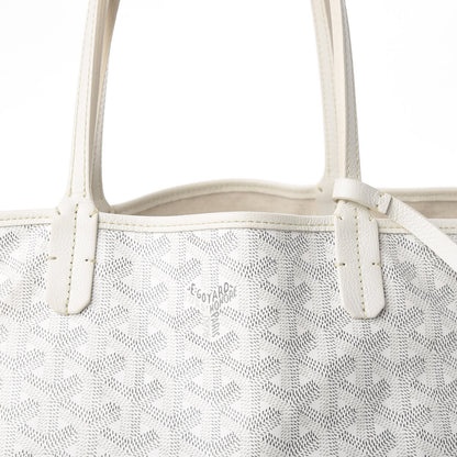 Goyard Goyardine Saint Louis PM White 9 of 16