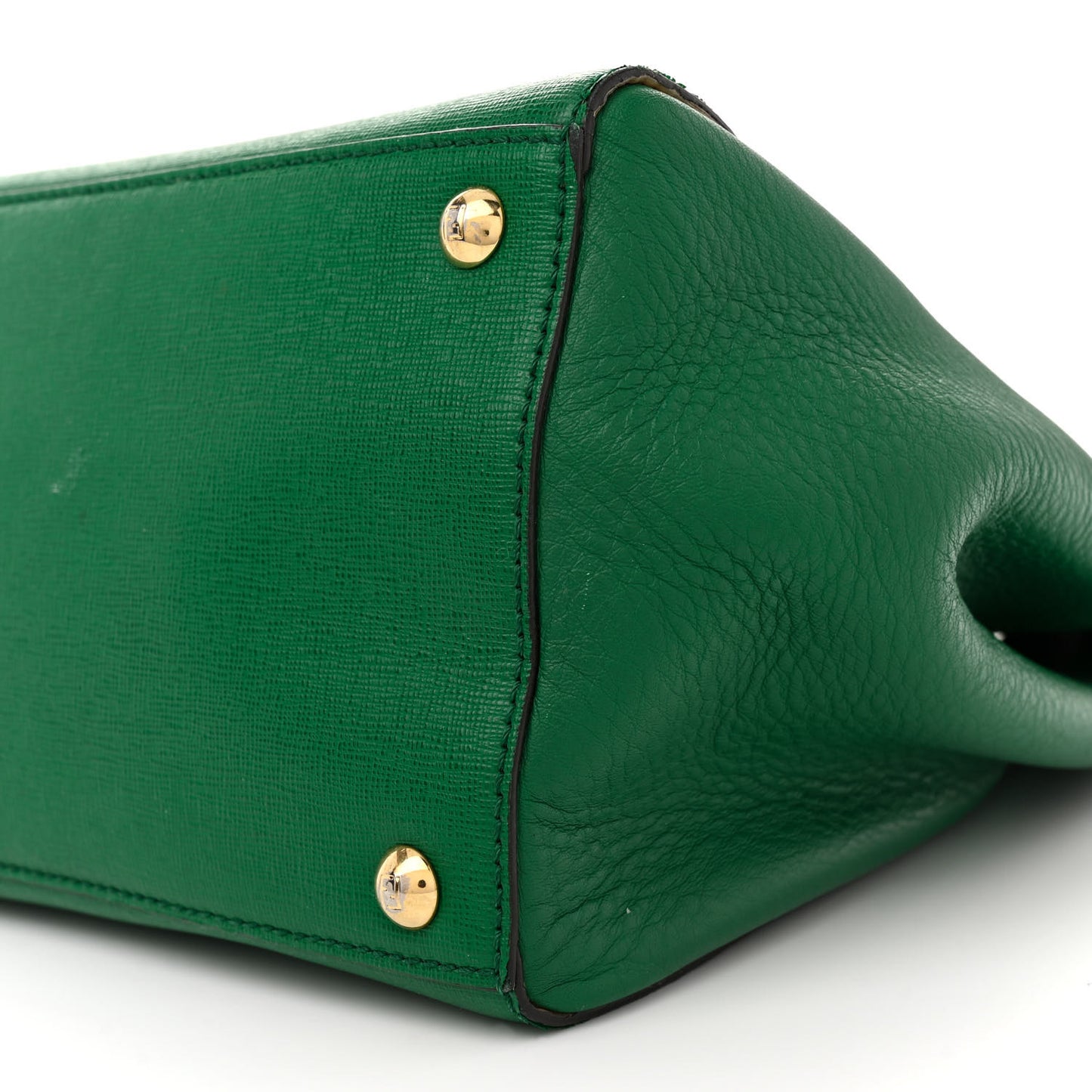 Vitello Elite Flamingo Regular 2Jours Tote Emerald