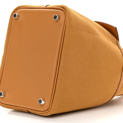 Hermes Toile Goeland Swift Cargo Picotin Lock 18 Sesame 10 of 11