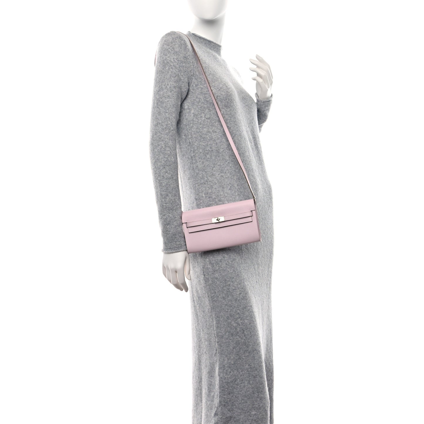 Evercolor Kelly To Go Wallet Mauve Pale