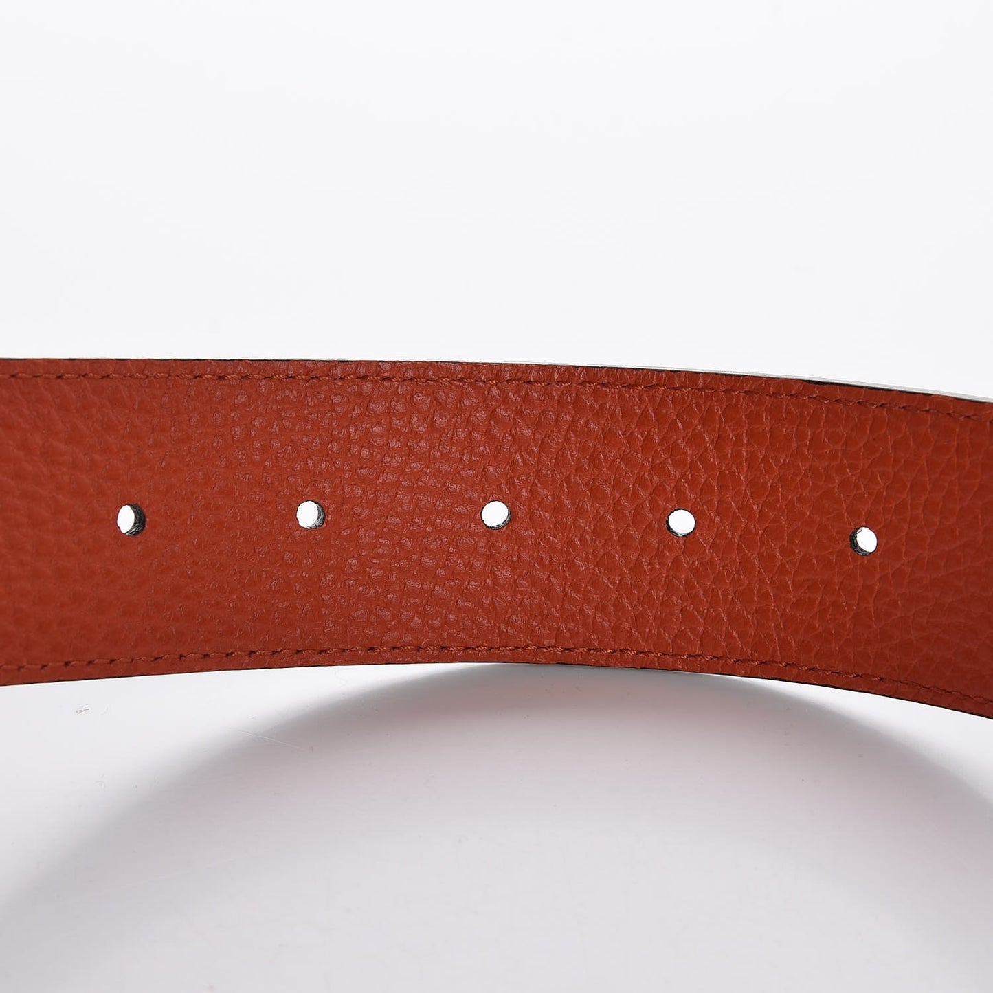 Calfskin 1973 Reversible Belt 80 32 Orange Black