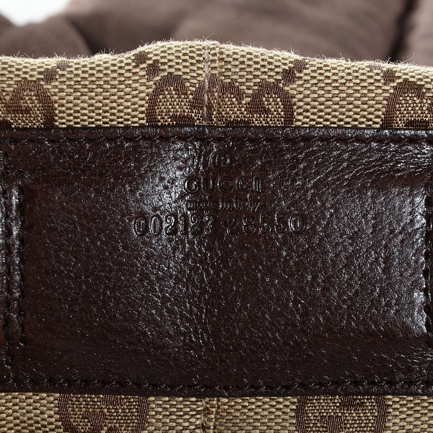 Monogram Baby Carrier Brown