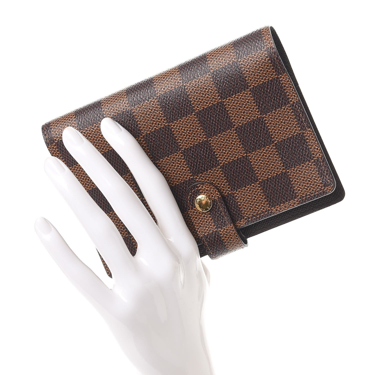 Louis Vuitton Damier Ebene Small Ring Agenda Cover 2 of 8