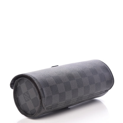 Louis Vuitton Damier Graphite 3 Watch Travel Case 3 of 7