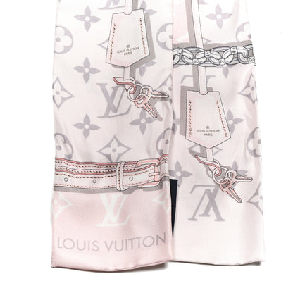 Louis Vuitton Silk Monogram Confidential Bandeau Light Pink 2 of 3