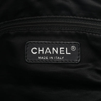 Chanel Calfskin Stitched Large Bowling Bag Black 6 of 14