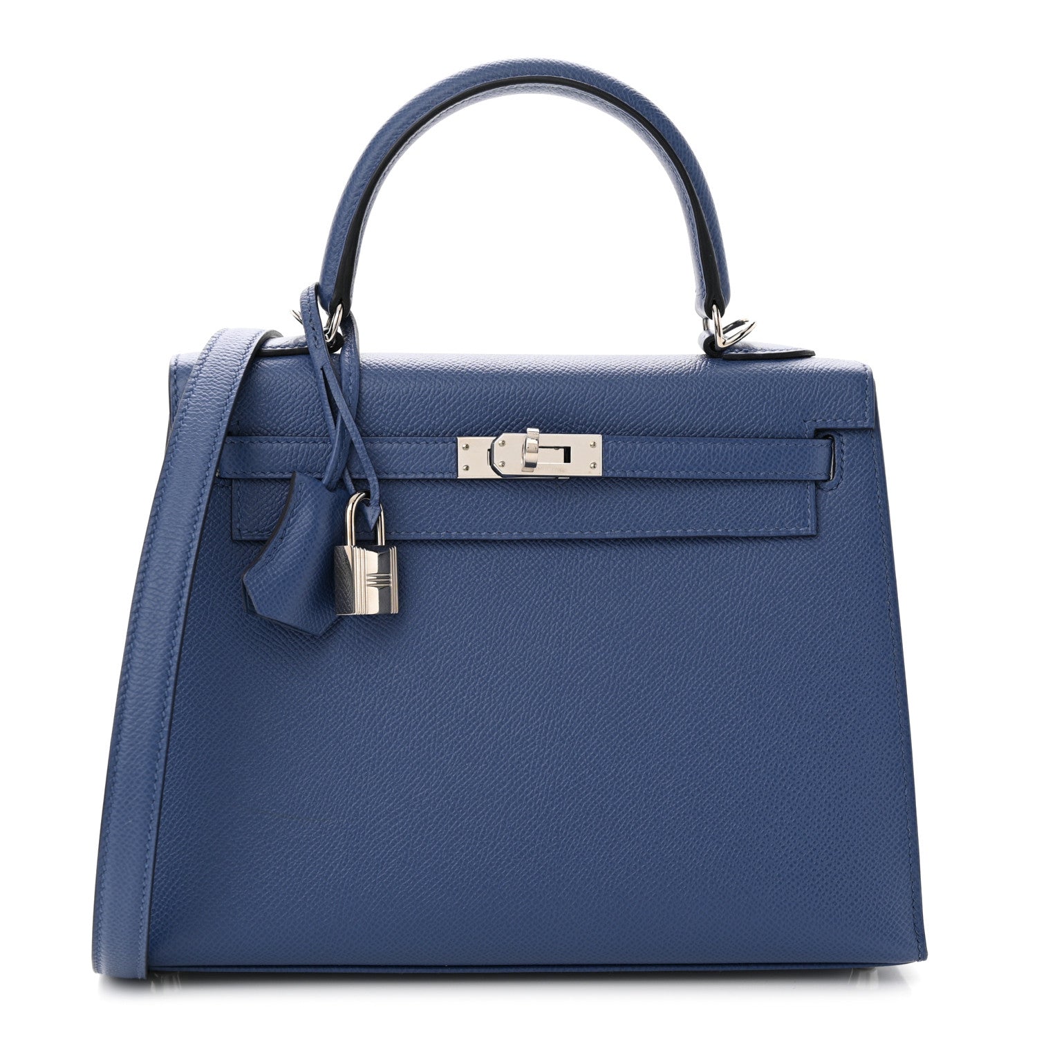 Hermes Epsom Kelly Sellier 25 Bleu Brighton 1 of 11