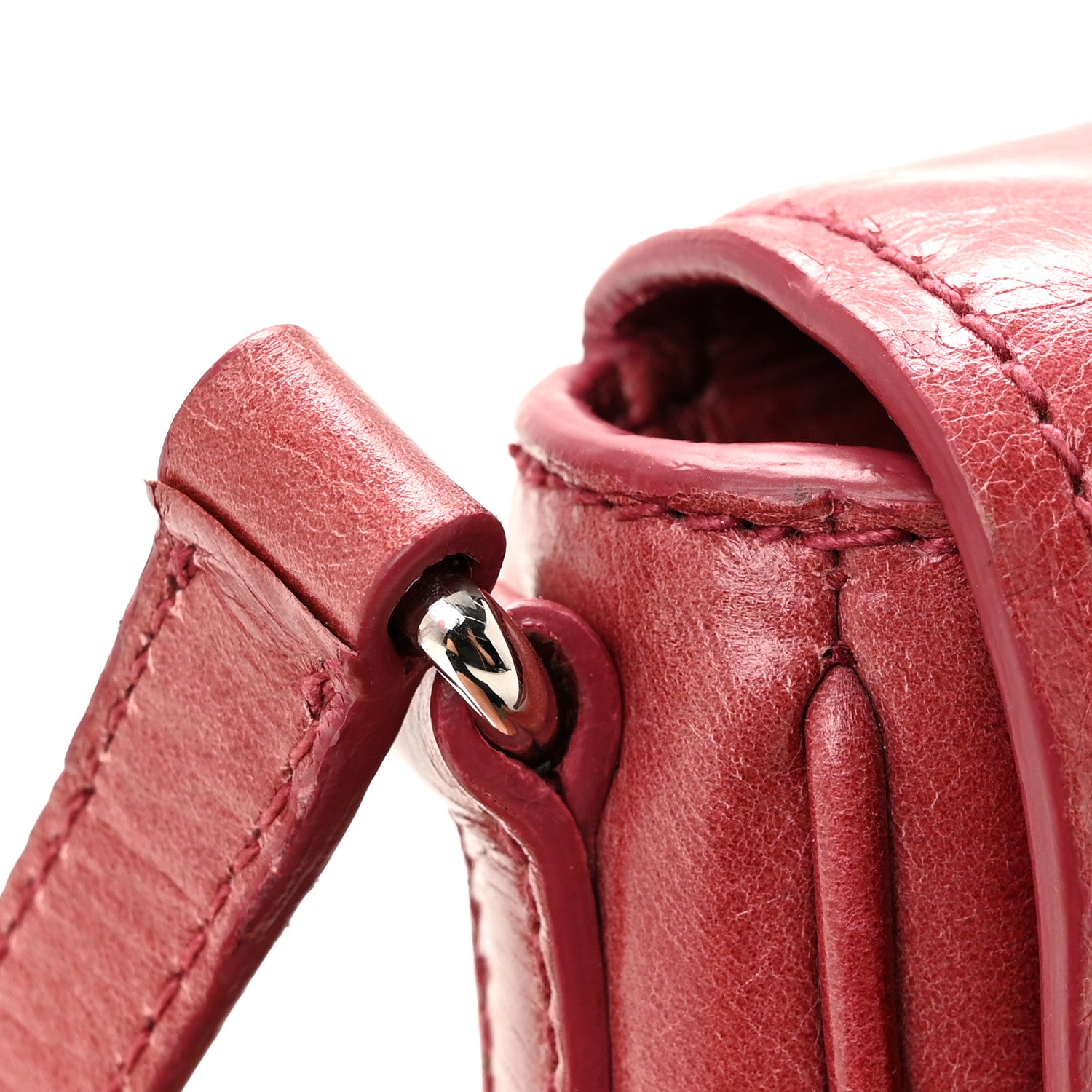 Miu Miu Vitello Shine Crossbody Bruyere 12 of 17