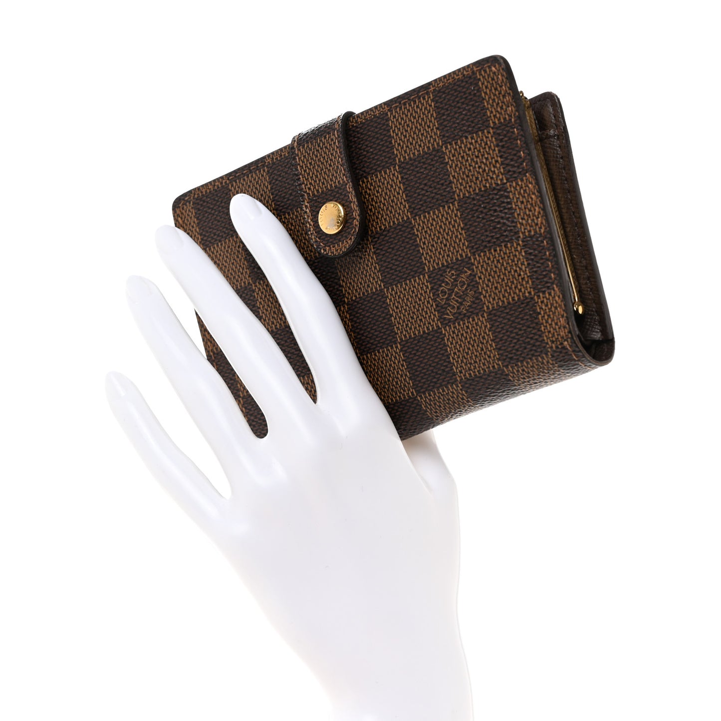Damier Ebene French Purse Wallet