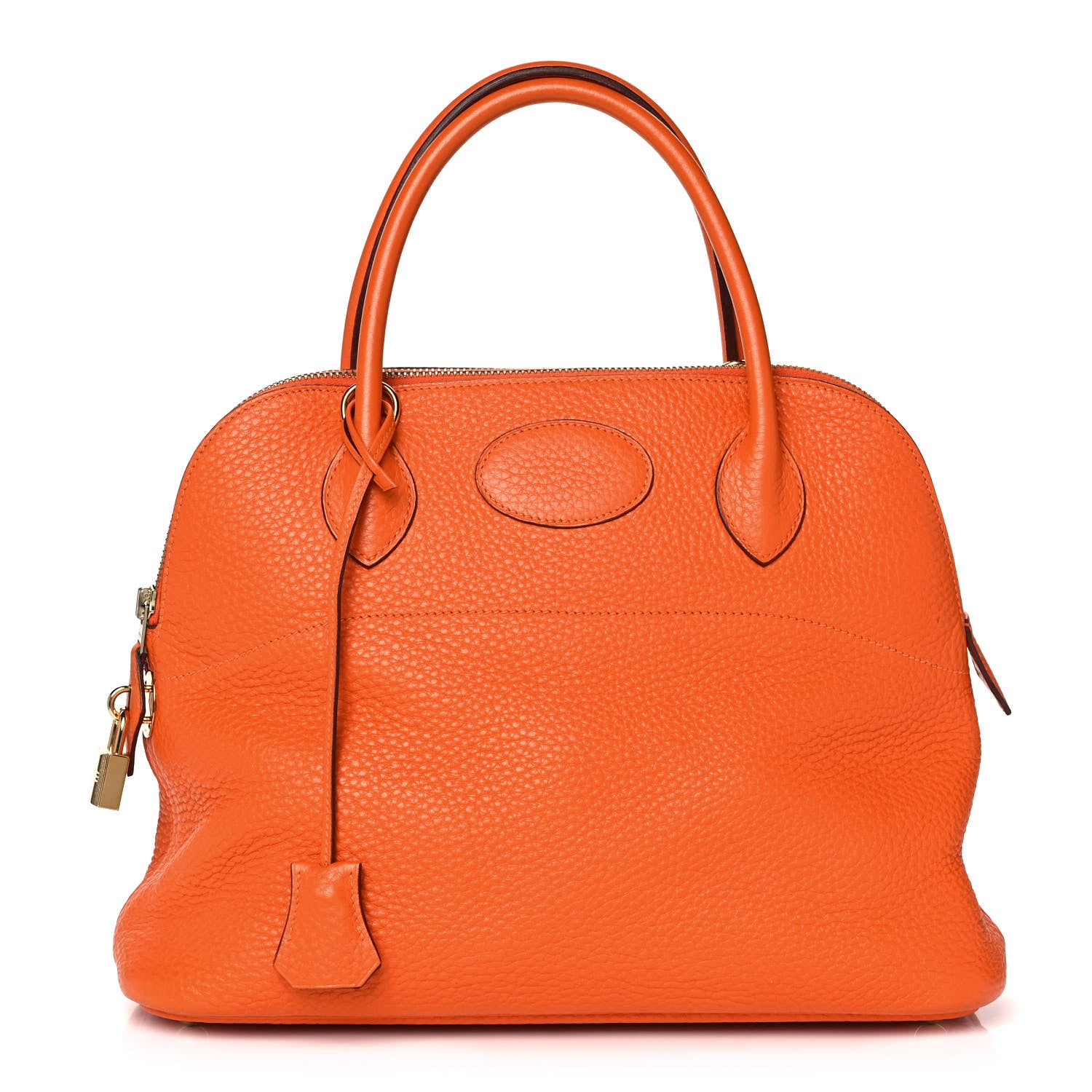 Hermes Taurillon Clemence Bolide 31 Orange 1 of 9