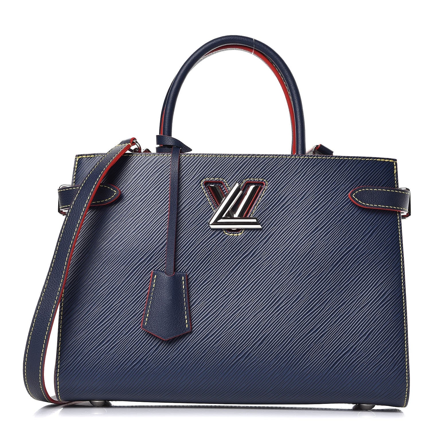 Louis Vuitton Epi Twist Tote Indigo 1 of 8