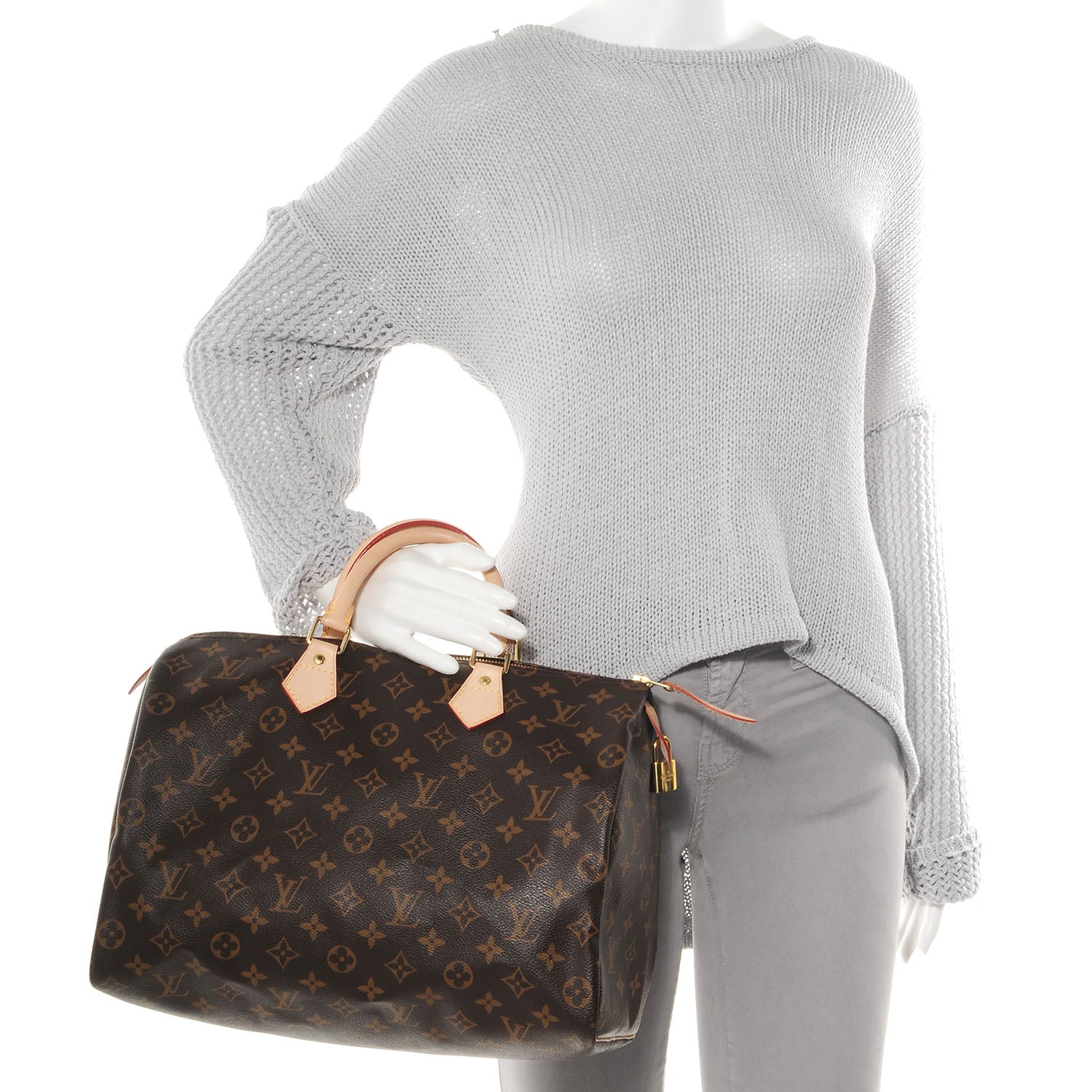 Louis Vuitton Monogram Speedy 35 2 of 7