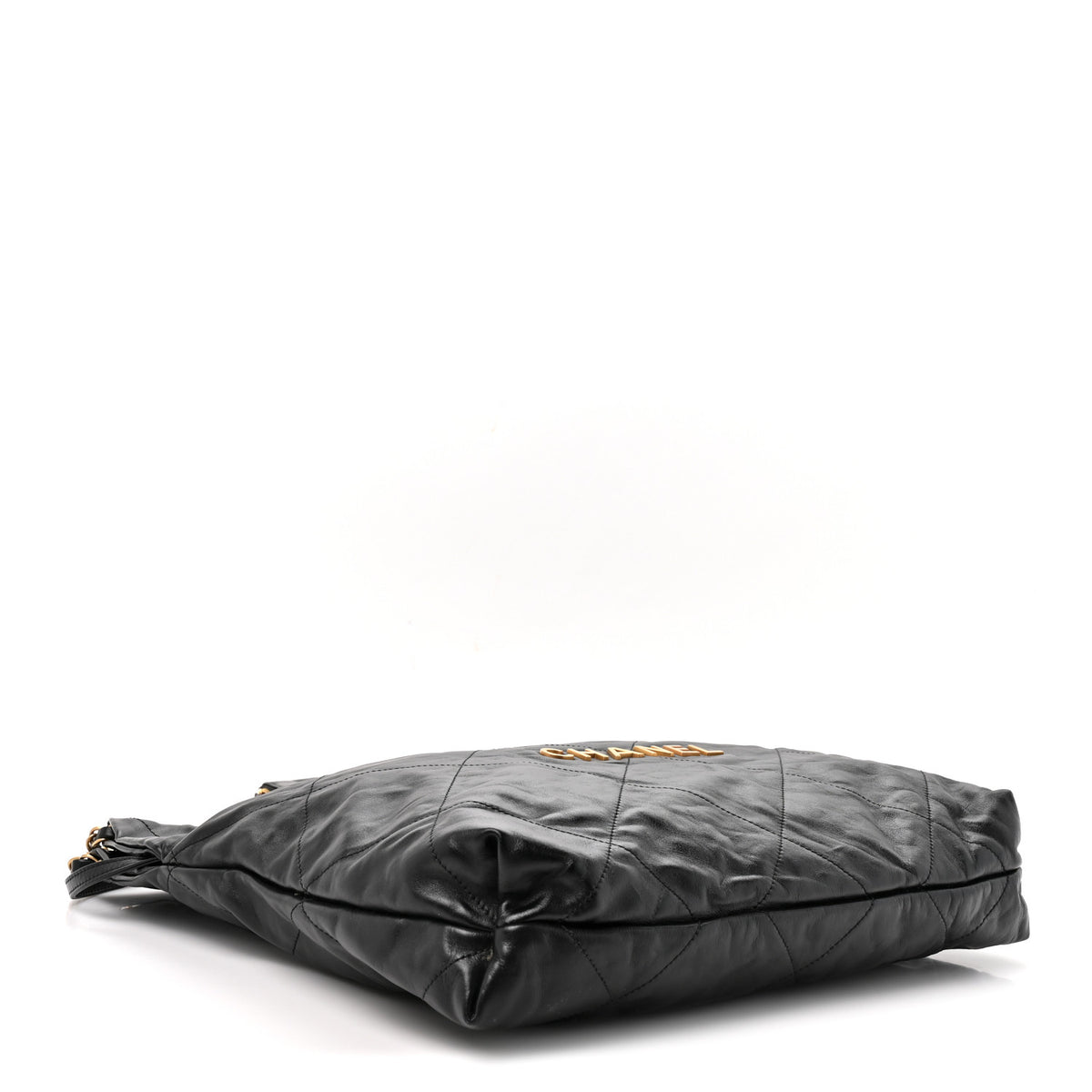 Chanel Shiny Calfskin Quilted Chanel 22 Black 4 of 10