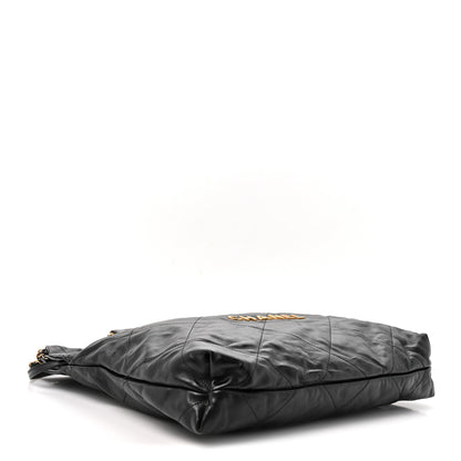 Chanel Shiny Calfskin Quilted Chanel 22 Black 4 of 10