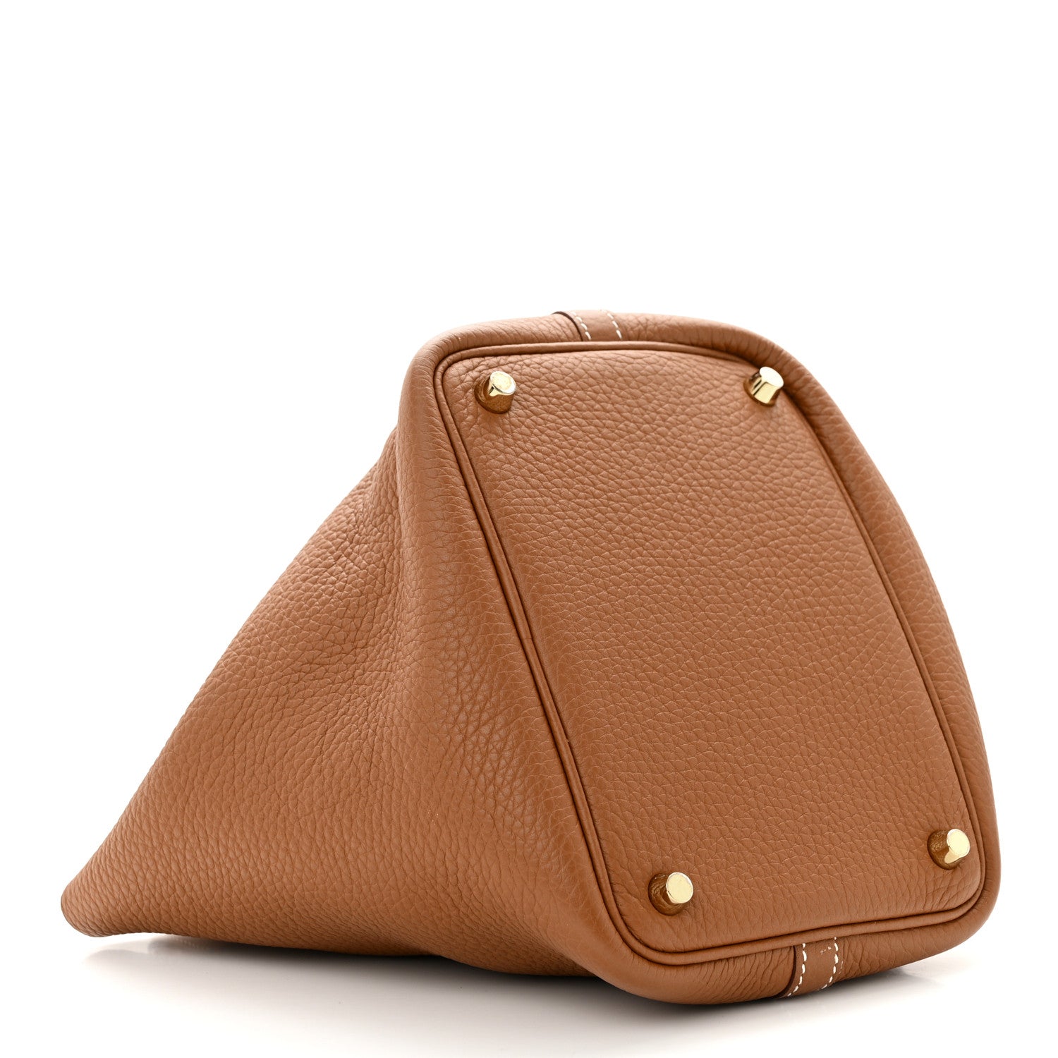 Hermes Taurillon Clemence Picotin Lock 18 PM Gold 4 of 10