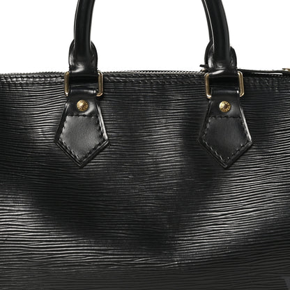Louis Vuitton Epi Speedy 25 Black 8 of 13