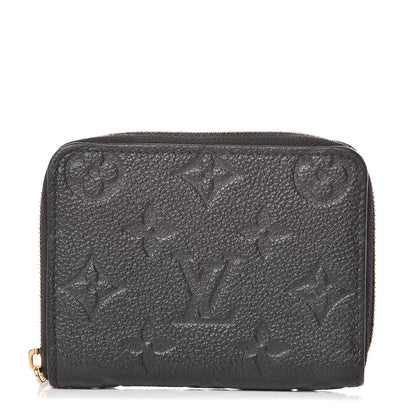 Louis Vuitton Empreinte Zippy Coin Purse Black 1 of 6