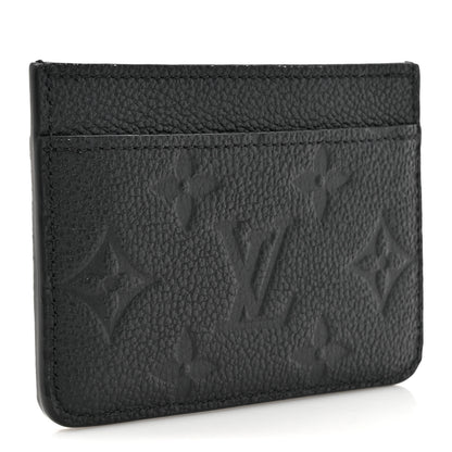 Louis Vuitton Empreinte Card Holder Black 3 of 7