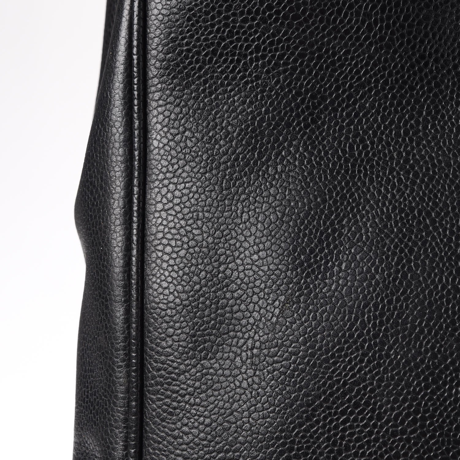Chanel Caviar CC Tote Black 9 of 11