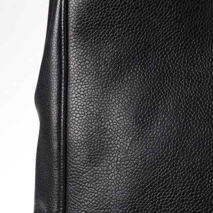 Chanel Caviar CC Tote Black 9 of 11