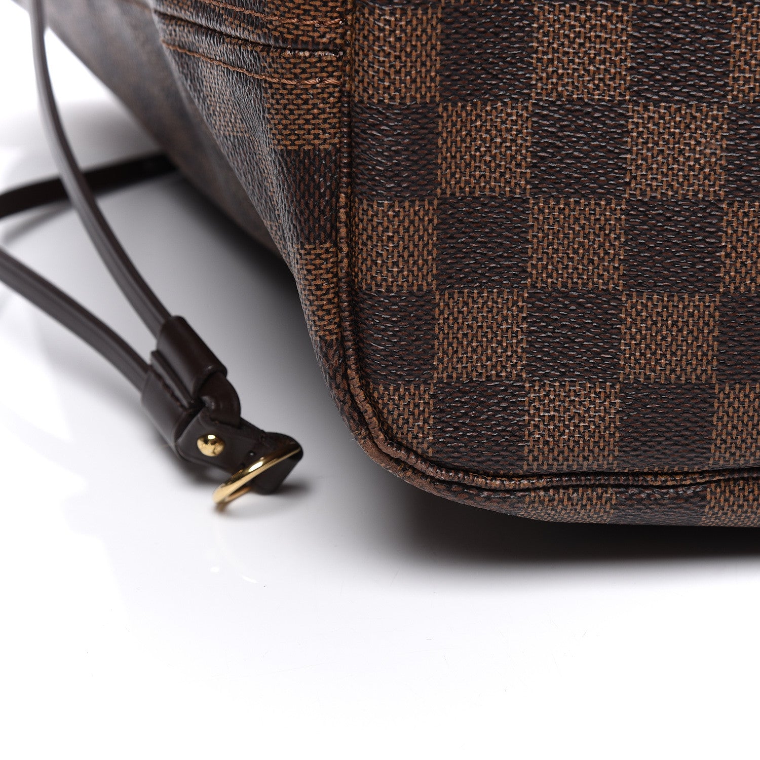 Louis Vuitton Damier Ebene Neo Neverfull MM Rose Ballerine 14 of 16