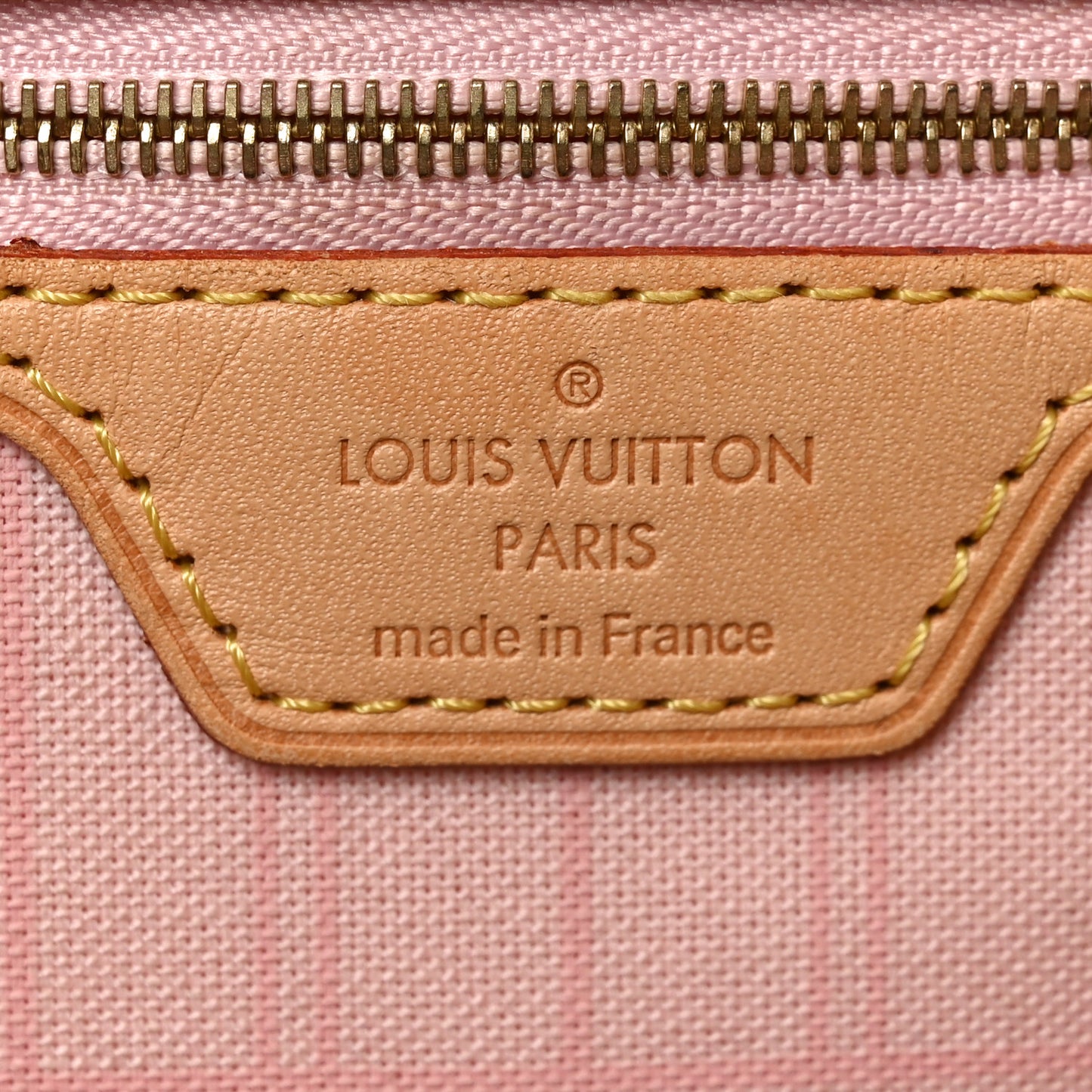 Damier Azur Neo Neverfull MM Rose Ballerine