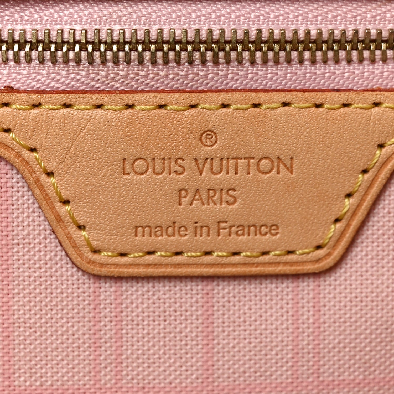 Louis Vuitton Damier Azur Neo Neverfull MM Rose Ballerine 6 of 9