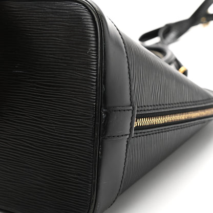 Louis Vuitton Epi Alma PM Black 7 of 19