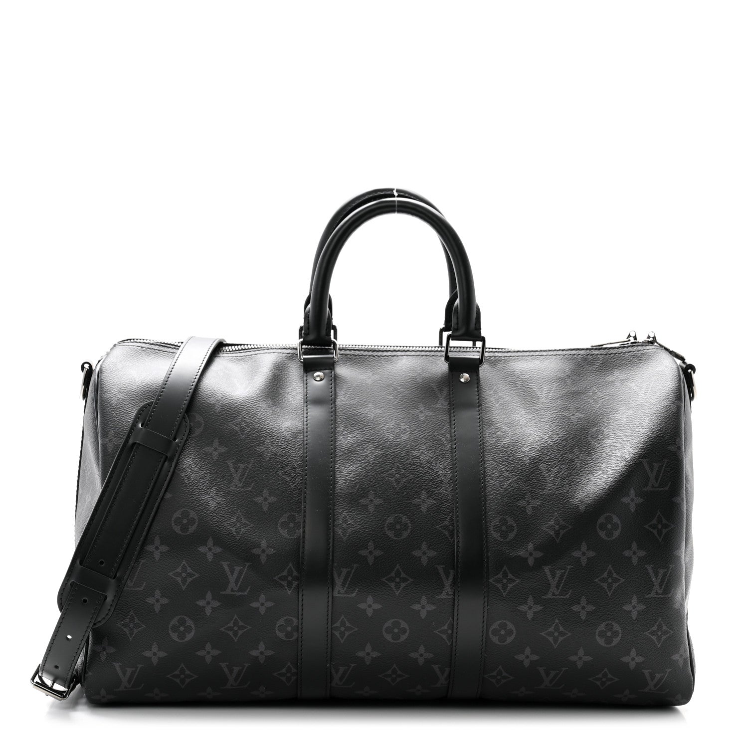 Louis Vuitton Monogram Eclipse Keepall Bandouliere 45 1 of 11