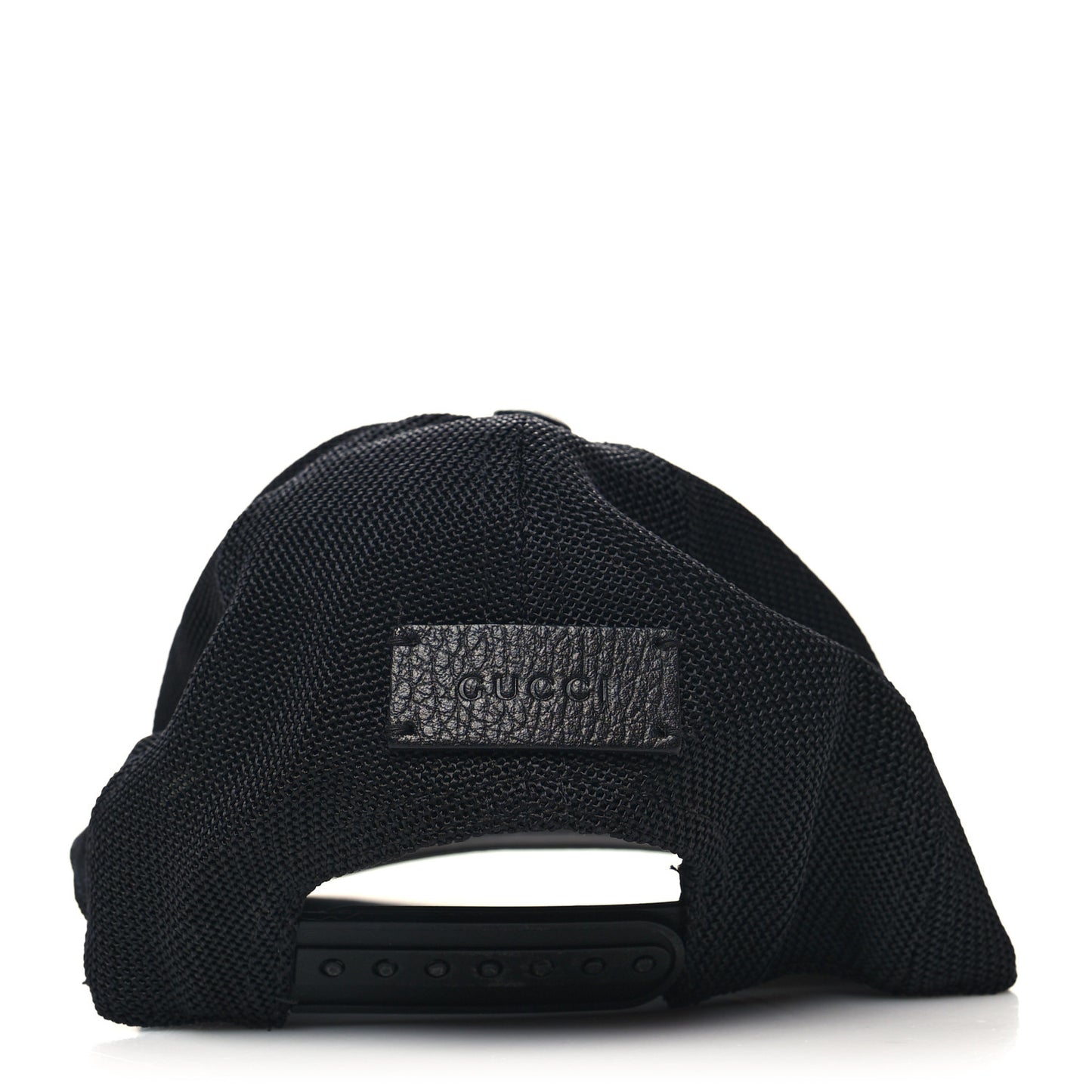 Nylon Monogram Baseball Hat S Black