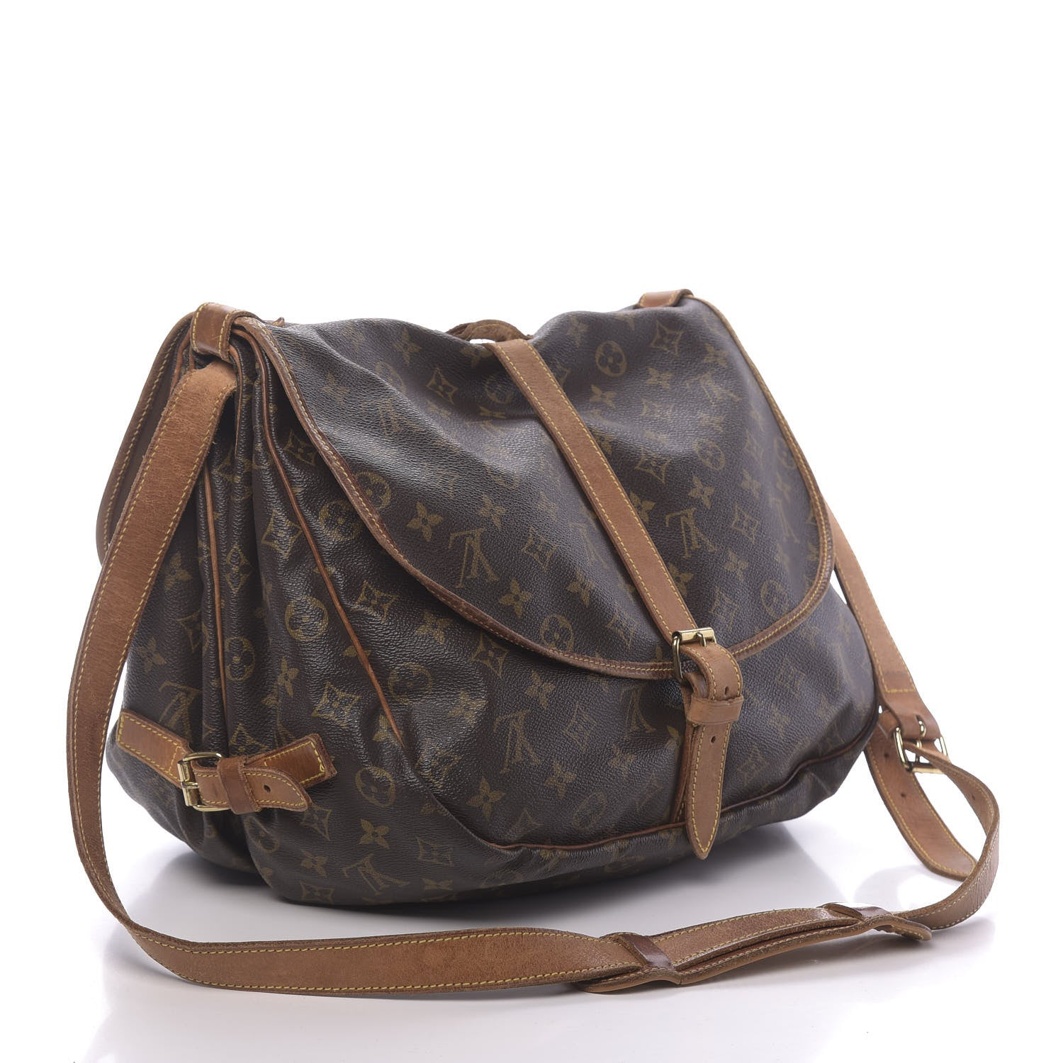 Louis Vuitton Monogram Saumur 35 3 of 17