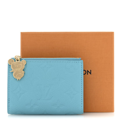 Louis Vuitton X TM Empreinte Monogram Lisa Wallet Kabira Blue 8 of 8