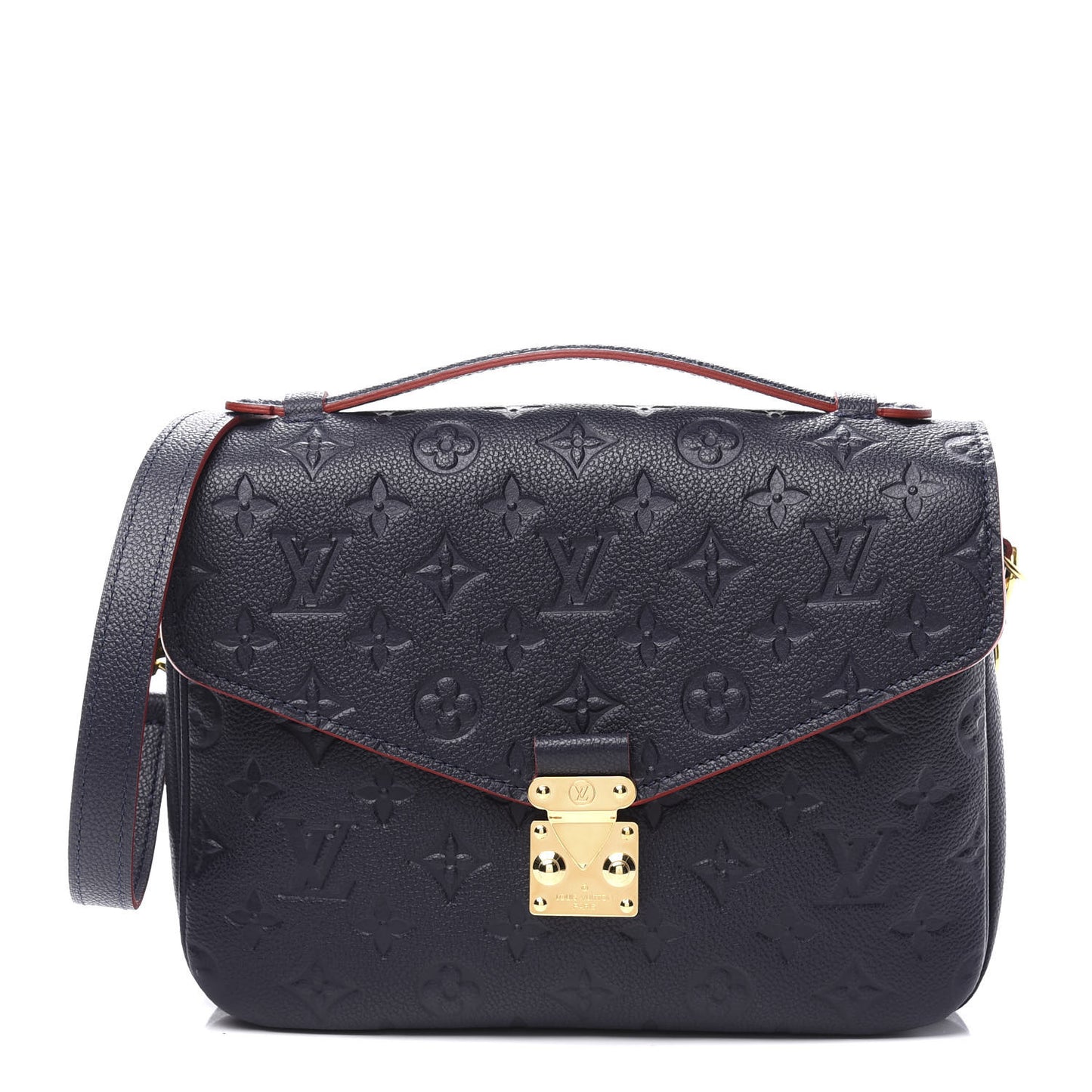 Empreinte Pochette Metis Marine Rouge
