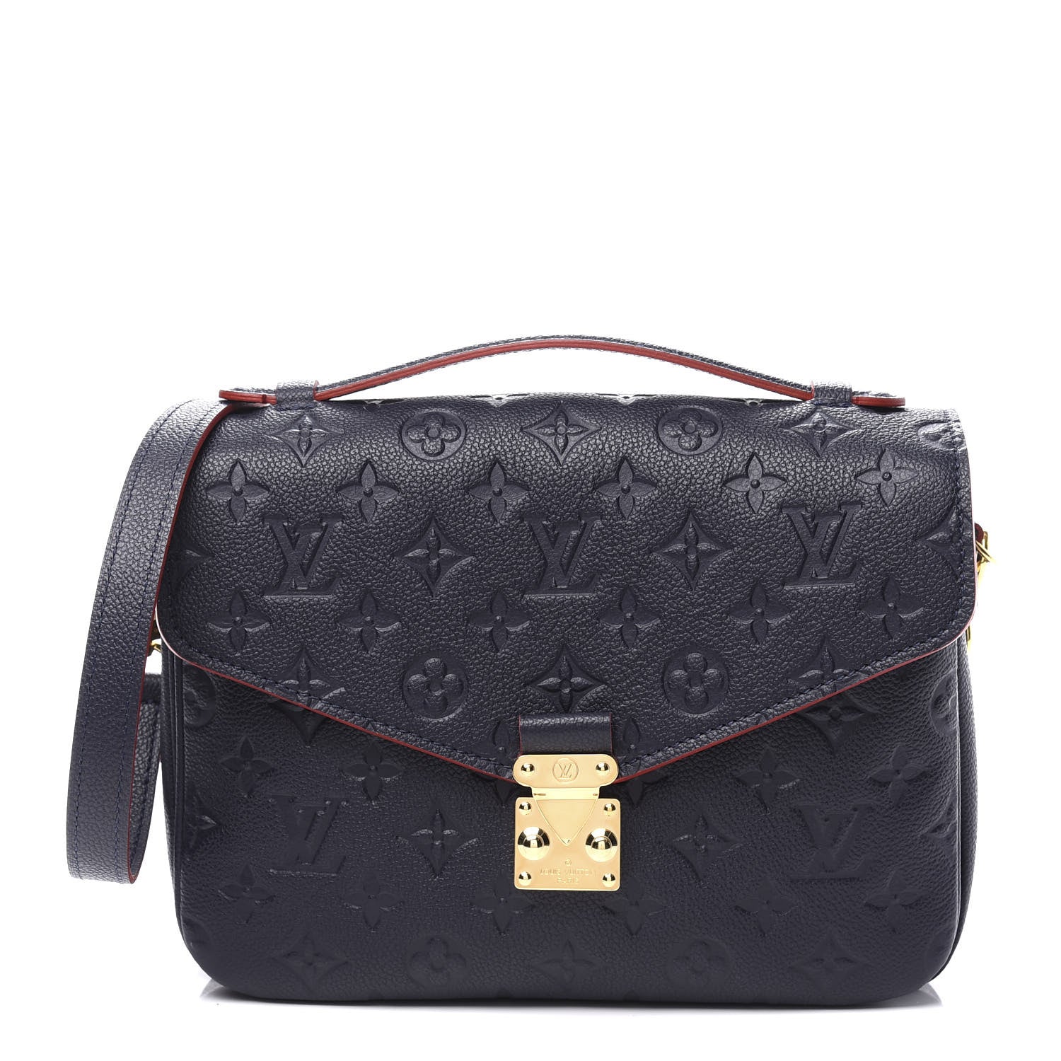Louis Vuitton Empreinte Pochette Metis Marine Rouge 1 of 9