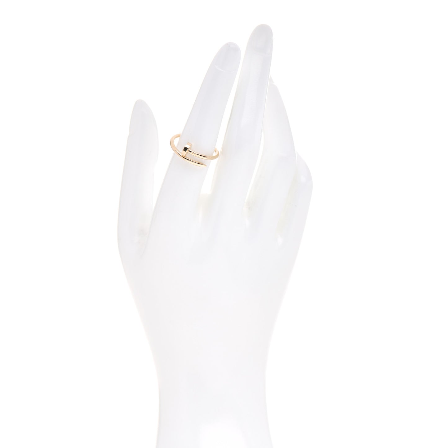 18K Yellow Gold Small Juste Un Clou Ring 53 6.25