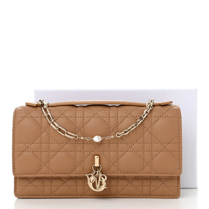 Christian Dior Lambskin Cannage Mini My Dior Bag Beige 11 of 11