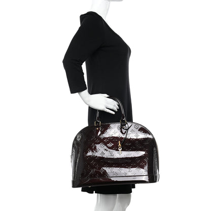 Louis Vuitton Vernis Alma GM Amarante 2 of 11