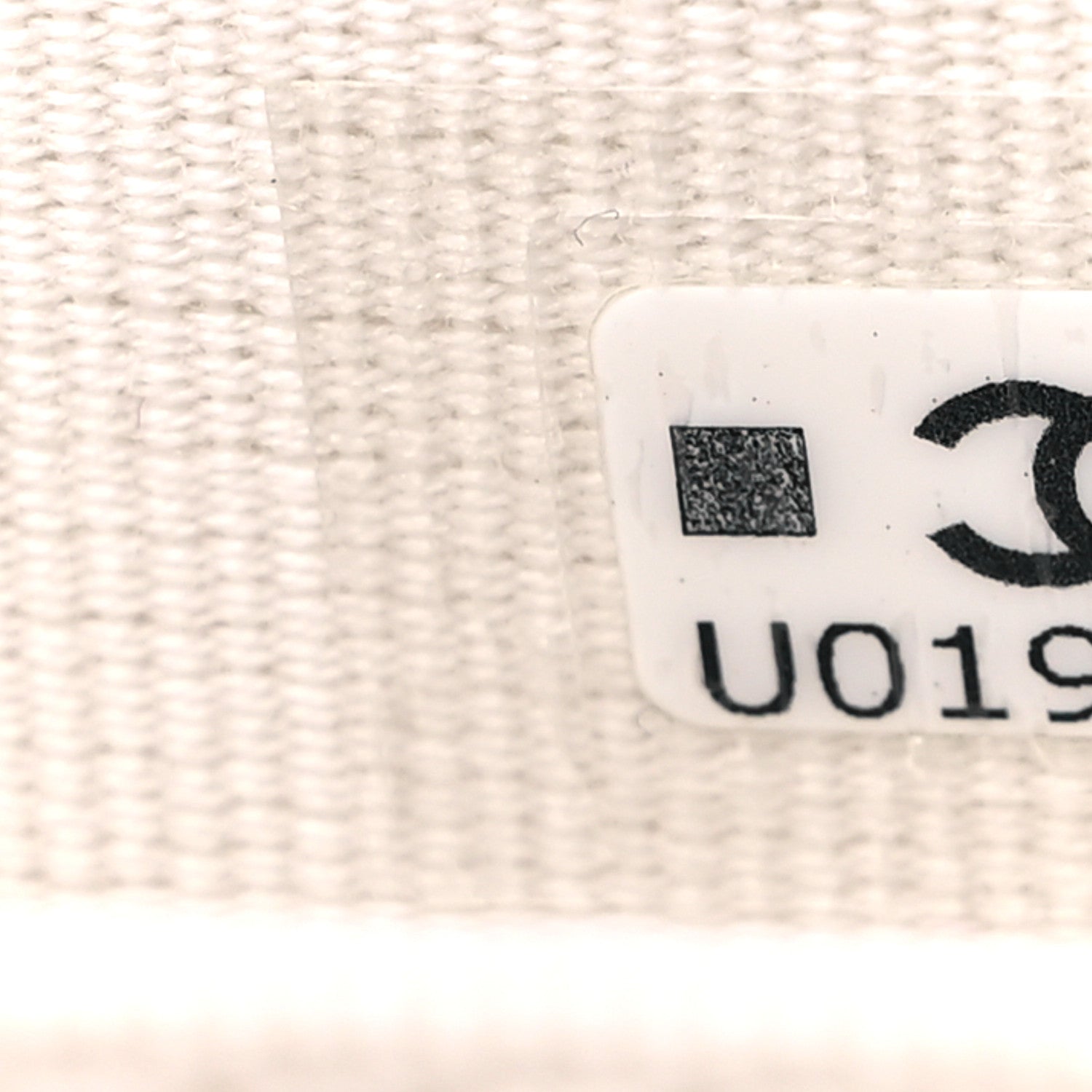 Chanel Tweed Quilted Bow Flap Card Holder On Chain White 7 of 11