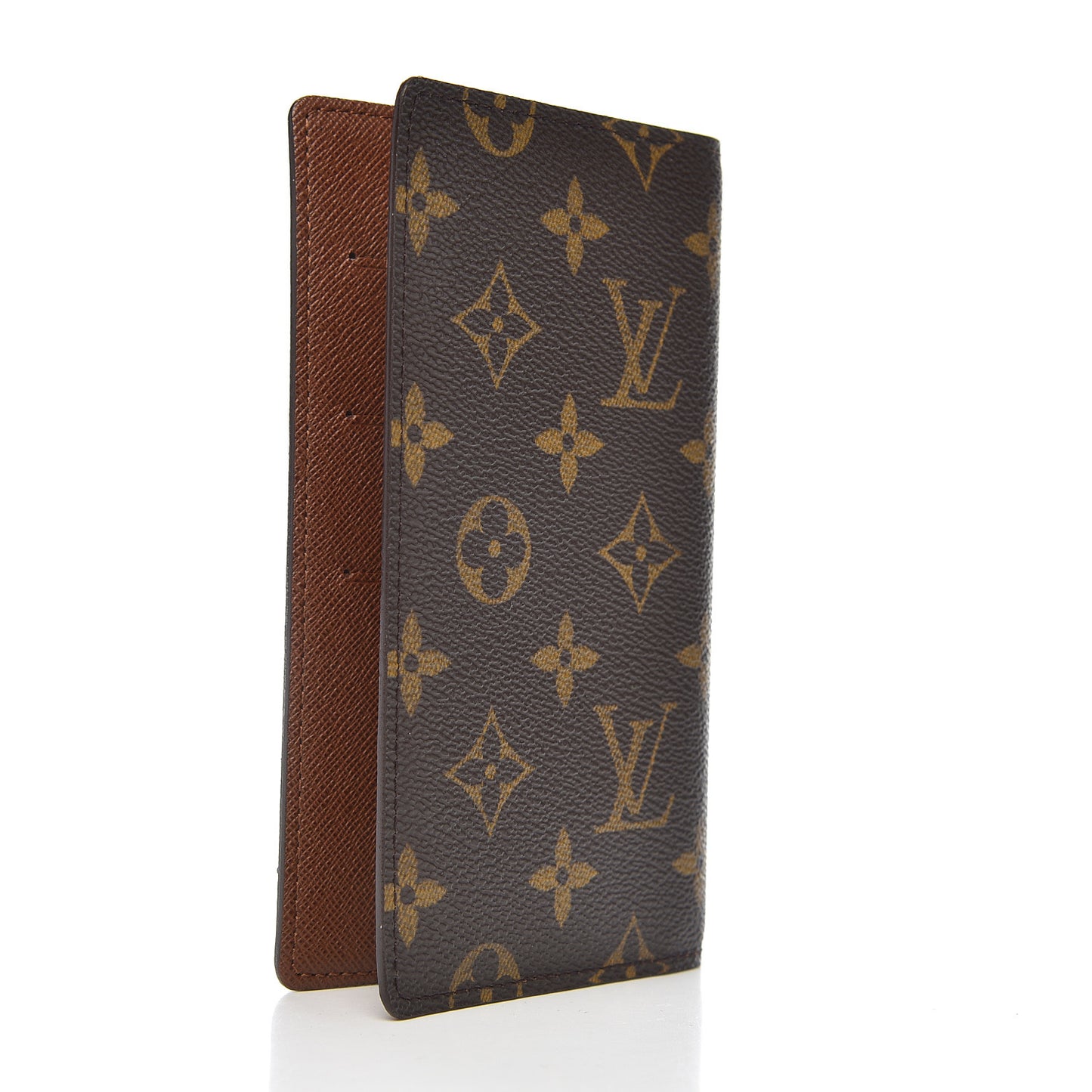Monogram Checkbook Holder Case Wallet