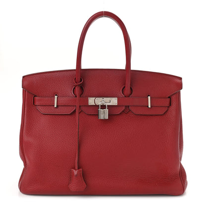 Hermes Togo Birkin 35 Rouge Garance 1 of 15