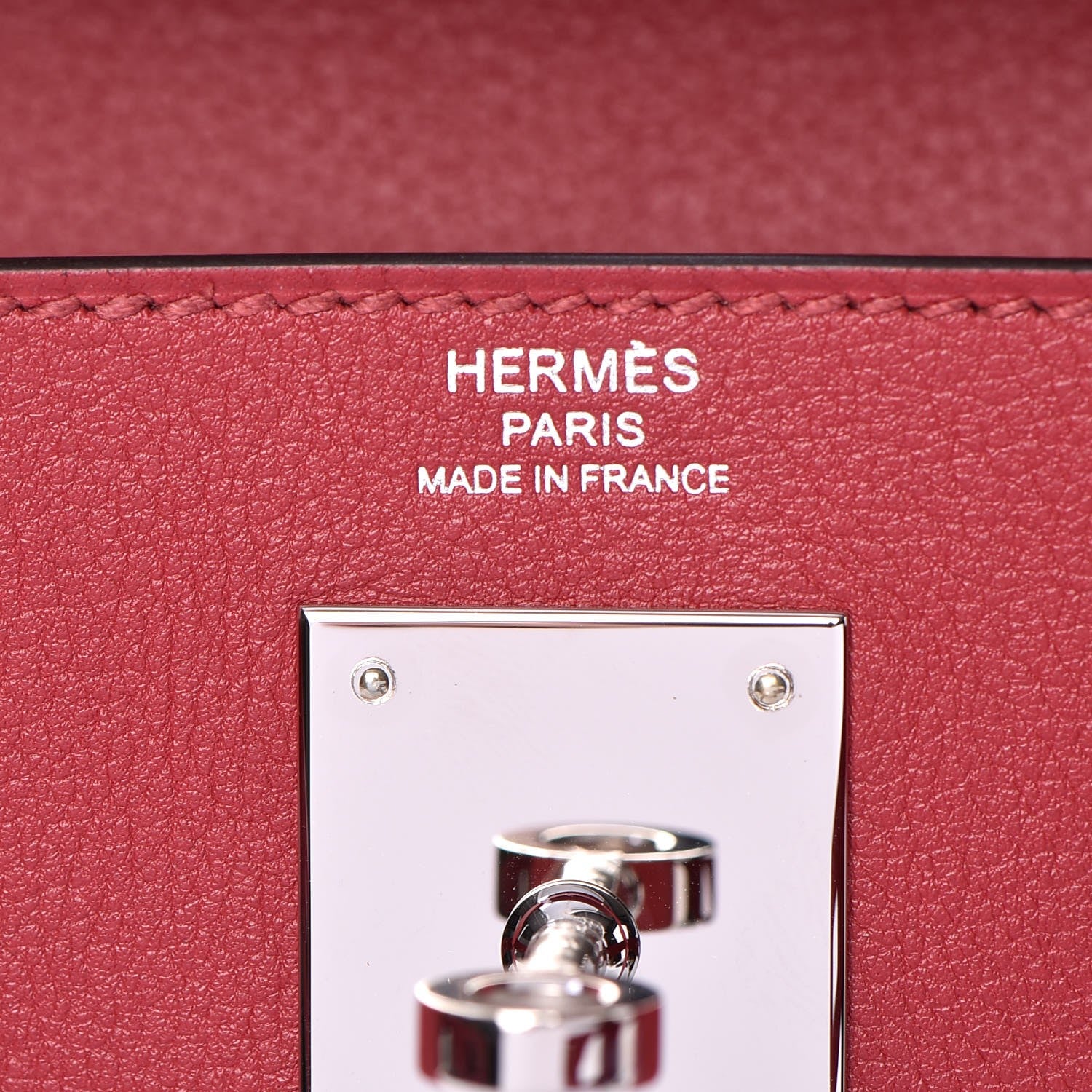 Hermes Evercolor Kelly Retourne 28 Rouge Grenat 15 of 35