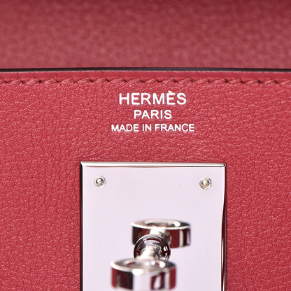 Hermes Evercolor Kelly Retourne 28 Rouge Grenat 15 of 35